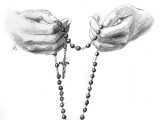 Hands with Rosary