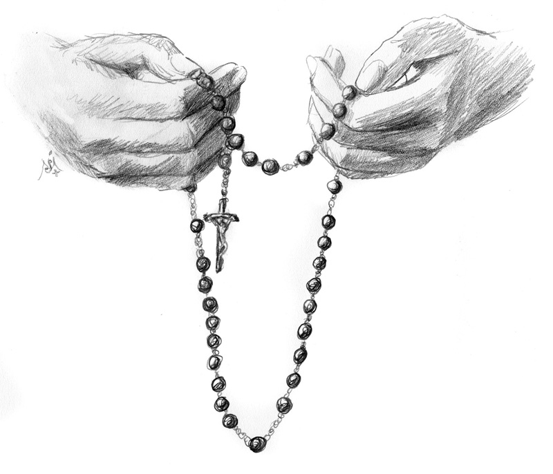 12_05_Hands_with_rosary_sketch001_BW_enh_800